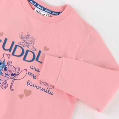 Sweatshirt de Algodão Escovado Stitch – Pack 10