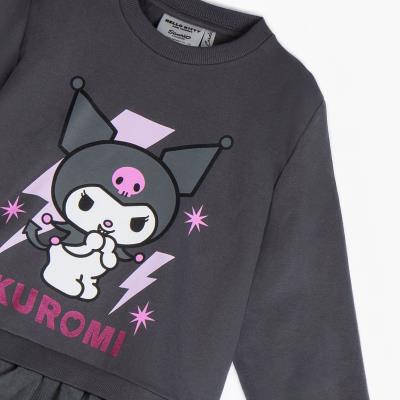Camisola Terry Tul Francesa Hello Kitty Kuromi – Pack 10