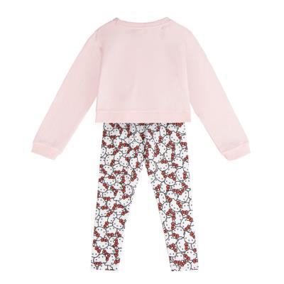 Conjunto 2 Peças Leggin Algodão Escovado Hello Kitty – Pack 12