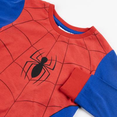 Pijamas Longos Simples de Jersey Spider-Man – Pack 12