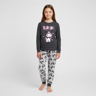Pijamas de Jersey Longo Hello Kitty Kuromi – Pack 10