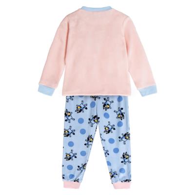 Aplicações de Pijamas de Lã Longo Coral Bluey – Pack 12