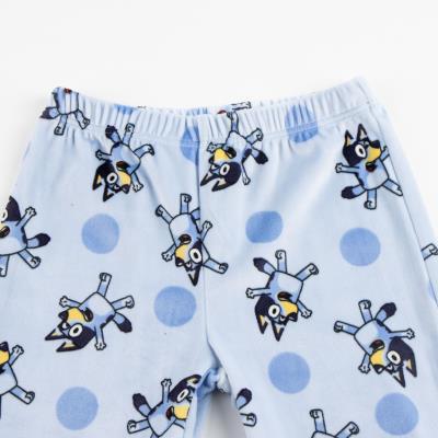 Aplicações de Pijamas de Lã Longo Coral Bluey – Pack 12