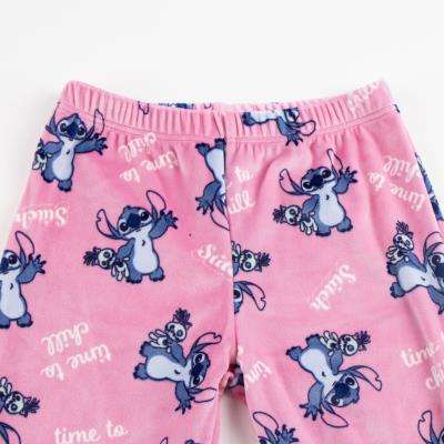 Aplicações de Pijamas de Lã Longo Coral Stitch – Pack 10