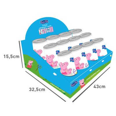 Pacote de Meias Peppa Pig – 4 Peças – Pack 12
