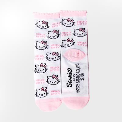 Pacote de Meias 4 Peças Hello Kitty – Diversão Garantida – Pack 12
