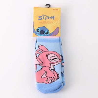 Aplicações de Meias Antiderrapantes Stitch – Pack 12