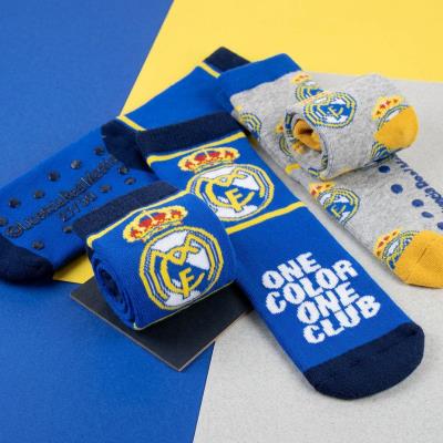 Aplicações de Meias Antiderrapantes Real Madrid – Pack 12