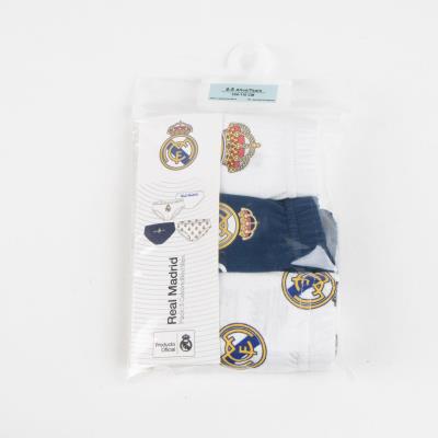 Pack de Cuecas Jersey Simples 3 Peças Real Madrid – Pack 15