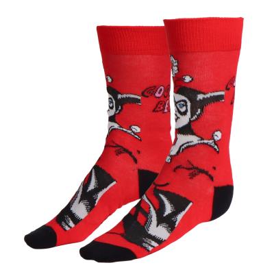 Meias Harley Quinn – Estilo Único e Divertido – Pack 6