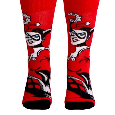 Meias Harley Quinn – Estilo Único e Divertido – Pack 6
