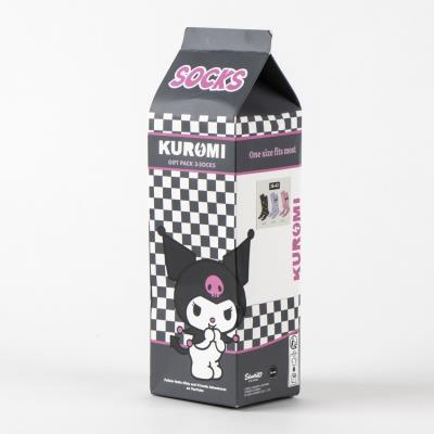 Pacote de 3 Meias Hello Kitty Kuromi – Pack 2