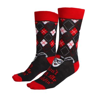 Pacote de Meias Harley Quinn 3 Peças – Estilo Rebelde – Pack 2