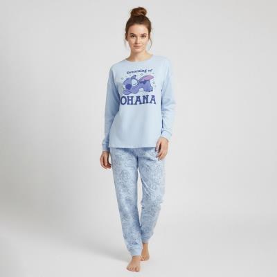Pijama de Jersey Simples Longo Stitch – Pack 12