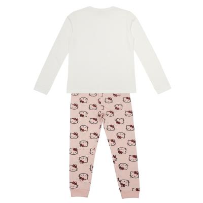 Pijamas de Jersey Simples Longo Hello Kitty – Pack 12