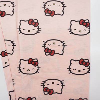 Pijamas de Jersey Simples Longo Hello Kitty – Pack 12