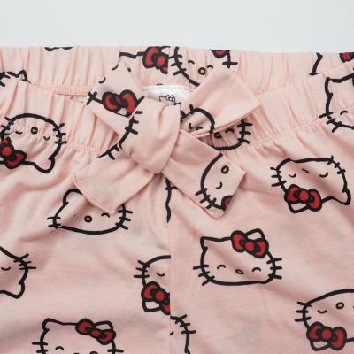 Pijamas de Jersey Simples Longo Hello Kitty – Pack 12