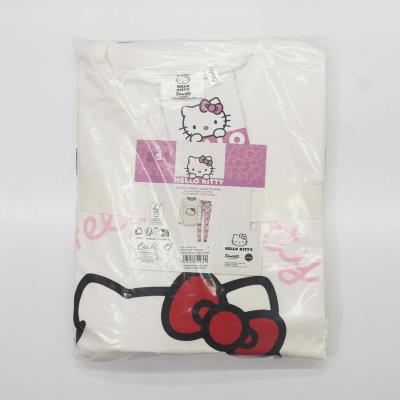 Pijamas de Jersey Simples Longo Hello Kitty – Pack 12