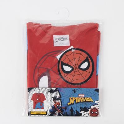 T-Shirt Curta Jersey Simples Spider-Man – Pack 12