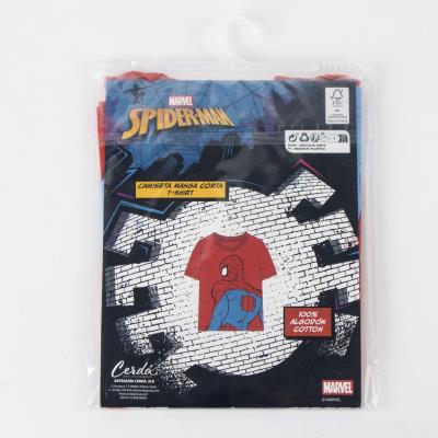T-Shirt Curta Jersey Simples Spider-Man – Pack 12