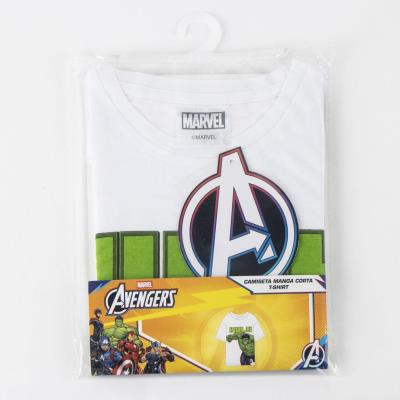 T-Shirt Curta Jersey Hulk Avengers – Pack 12