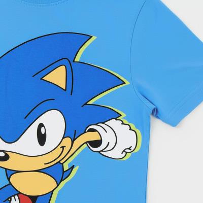 T-Shirt Curto Jersey Simples Sonic – Pack 12