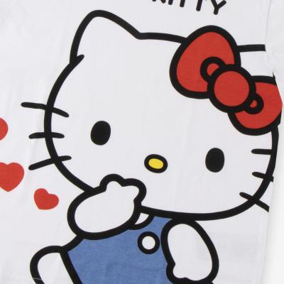 T-Shirt Curto Jersey Hello Kitty – Pack 12