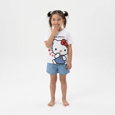 T-Shirt Curto Jersey Hello Kitty – Pack 12