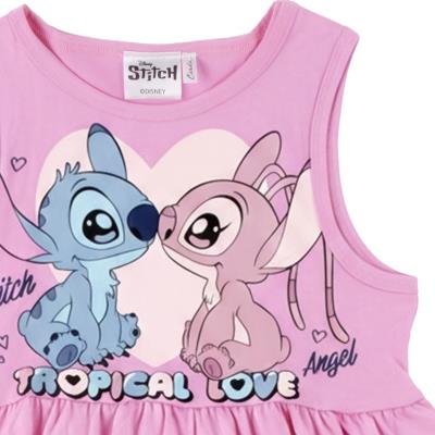 Vestido Jersey Simples Stitch para Crianças – Pack 12