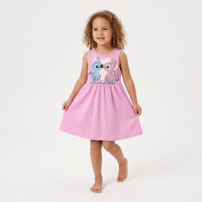 Vestido Jersey Simples Stitch para Crianças – Pack 12
