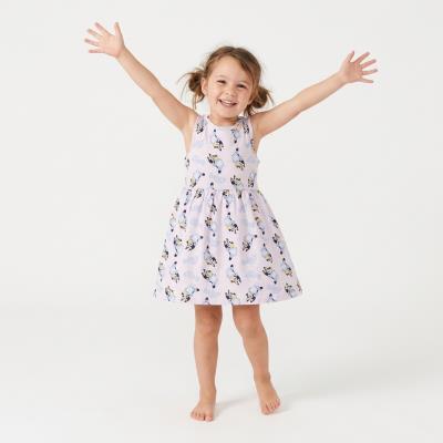 Vestido Jersey Simples Bluey – Pack 12