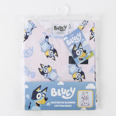 Vestido Jersey Simples Bluey – Pack 12