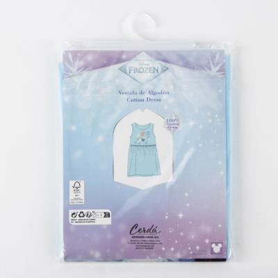 Vestido Jersey Simples Frozen – Pack 12