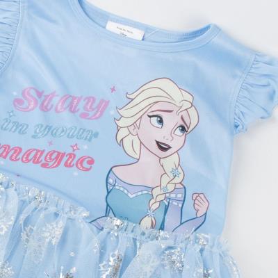 Vestido Jersey Simples Fantasia Frozen – Pack 12