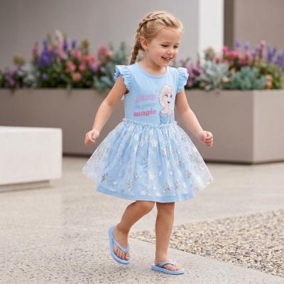 Vestido Jersey Simples Fantasia Frozen – Pack 12