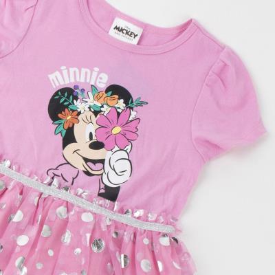 Vestido Jersey Fantasia Minnie – Pack 12