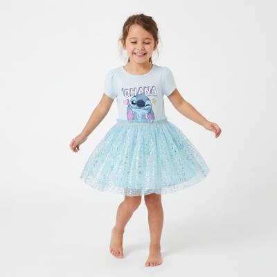 Vestido Jersey Simples Fantasia Stitch – Pack 12