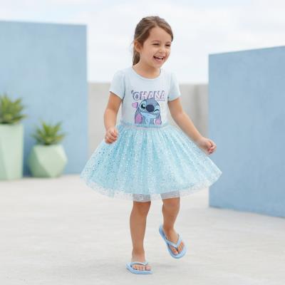 Vestido Jersey Simples Fantasia Stitch – Pack 12