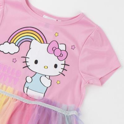 Vestido Jersey Fantasia Hello Kitty – Pack 12