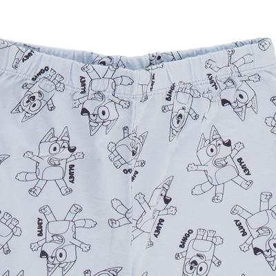 Pijama Curto de Jersey Simples Bluey – Pack 12