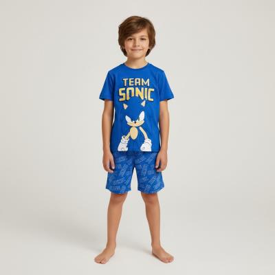 Pijama Curto de Jersey Sonic – Pack 12