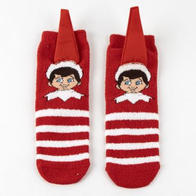Meia Antiderrapante de Natal Elf – Pack 2