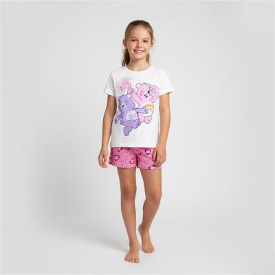 Pijama Curto de Jersey Simples Care Bears – Pack 12