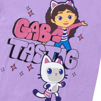 T-Shirt Curto Jersey Gabby’s Dollhouse – Pack 12