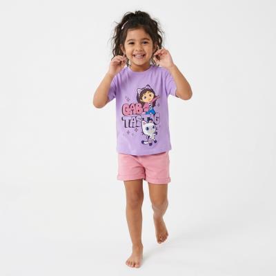 T-Shirt Curto Jersey Gabby’s Dollhouse – Pack 12