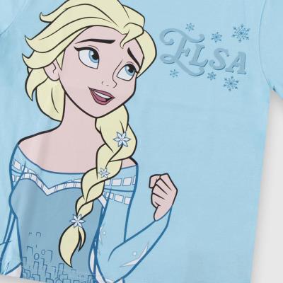 T-Shirt Curto Jersey Simples Frozen – Pack 12