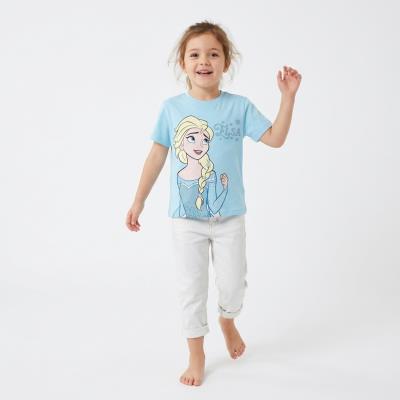T-Shirt Curto Jersey Simples Frozen – Pack 12