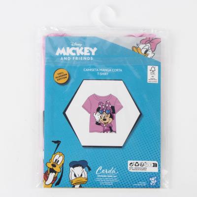 T-Shirt Curto Jersey Minnie Mouse – Pack 12