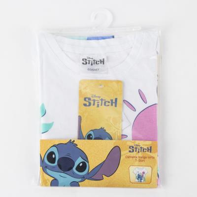 T-Shirt Curto Jersey Simples Stitch – Pack 12