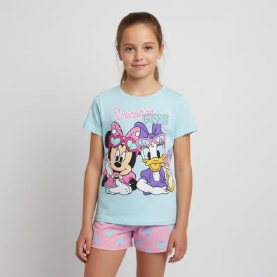 Pijama Curto Single Jersey Minnie Mouse – Pack 12